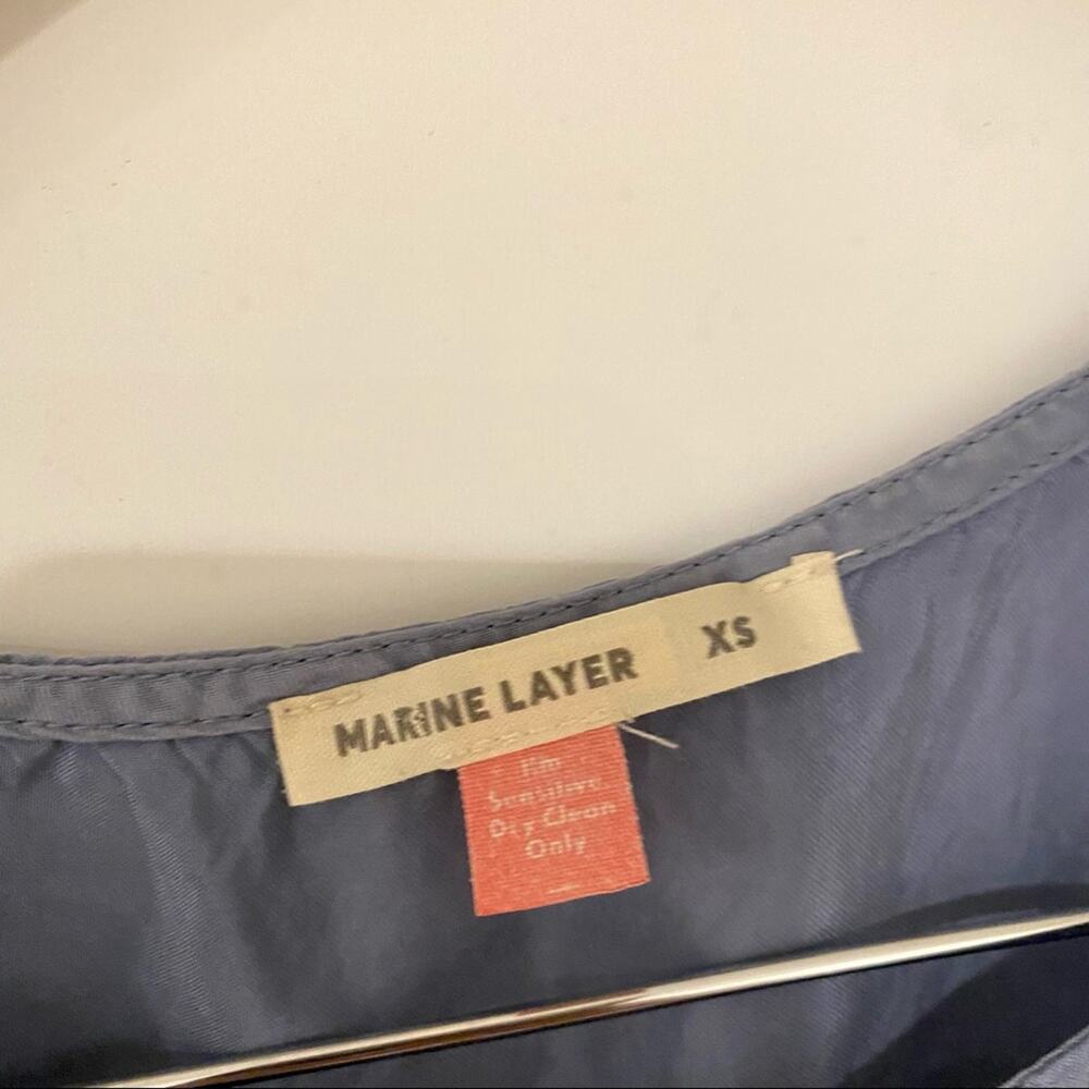 Marine Layer Delta Tee Shirt Dress XS - Picture 6 of 6